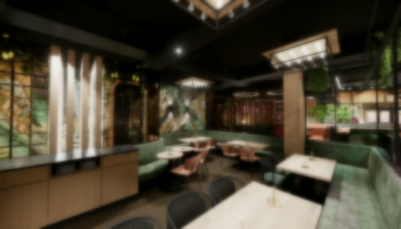 Diner-Bereich bei Bowling 2000